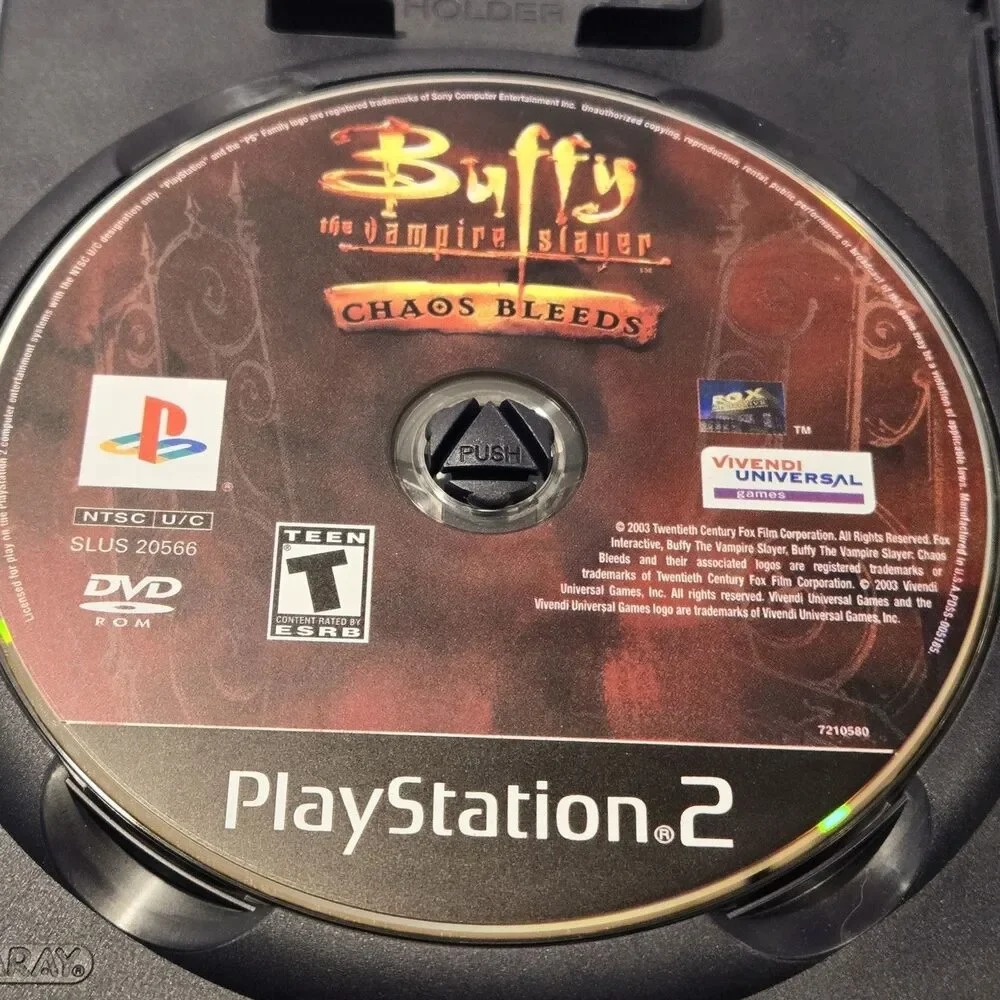 Buffy the Vampire Slayer: Chaos Bleeds PS2 PlayStation 2 Complete *EUC
